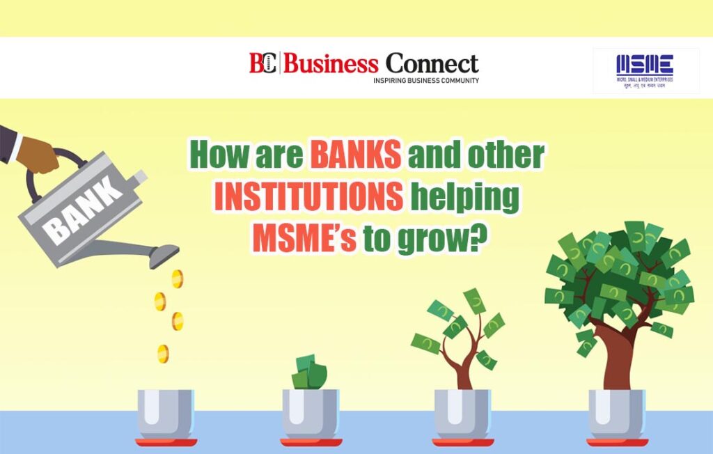 How Are BankS And Other Institutions Helping MSMEs To Grow?