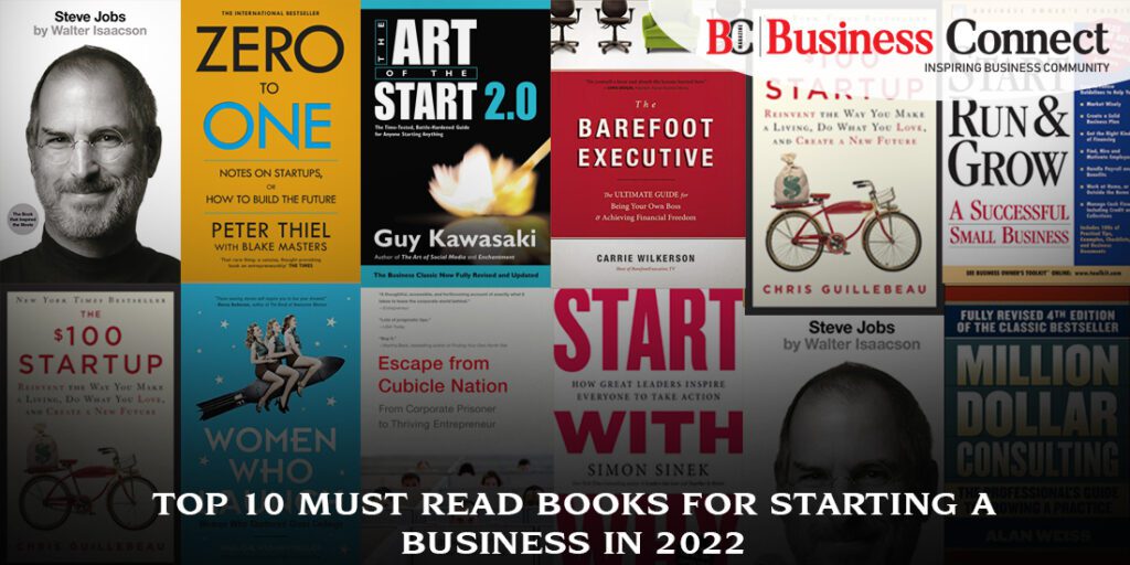 Top 10 Must Read Books for Starting a Business in 2023