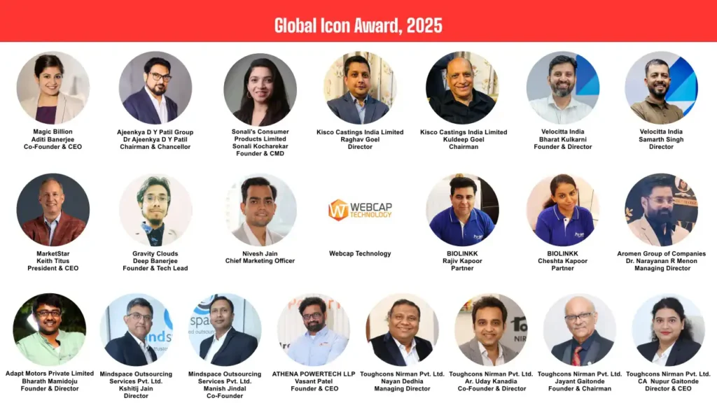 Global Icon Award, 2025