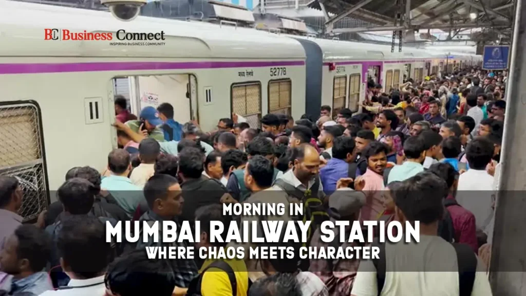 Morning in Mumbai Railway Station – Where Chaos Meets Character