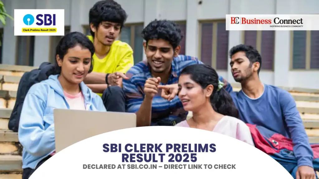 SBI Clerk Prelims Result 2025 Declared at sbi.co.in – Direct Link to Check
