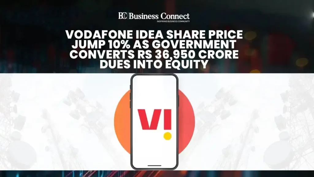 Select Vodafone Idea share Price jump 10% as government converts Rs 36,950 crore dues into equity Vodafone Idea share Price jump 10% as government converts Rs 36,950 crore dues into equity