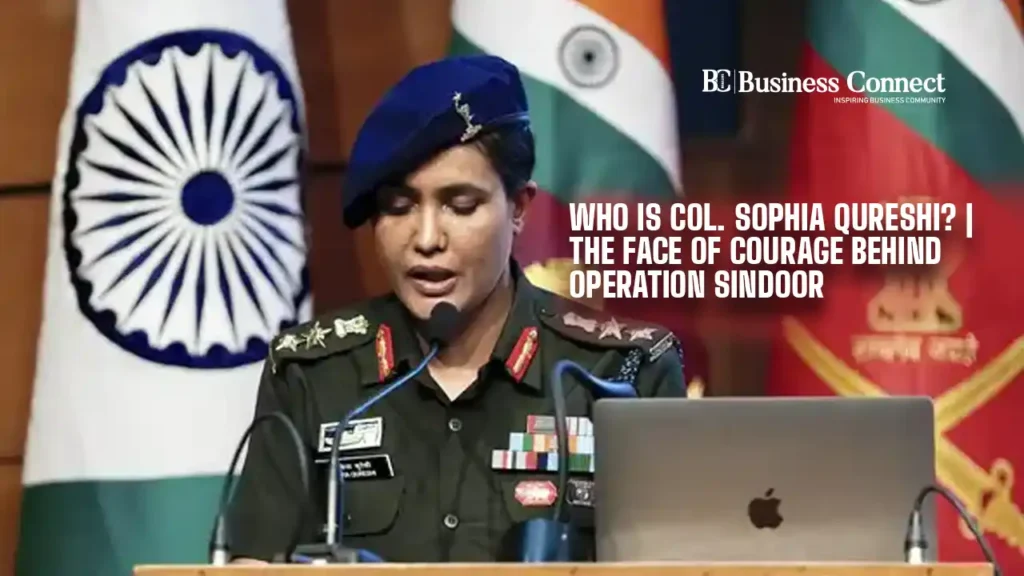 Select Who is Col. Sophia Qureshi? | The Face of Courage Behind Operation Sindoor Who is Col. Sophia Qureshi? | The Face of Courage Behind Operation Sindoor